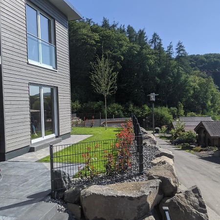 Ferienhaus Schieferterrasse - Waldsee Rieden - Eksteriør billede